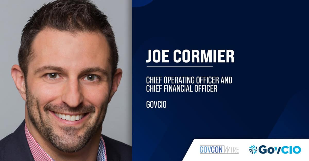 Joe Cormier. The GovCIO COO said the SoldierPoint transaction expands the company's ability to support VA.