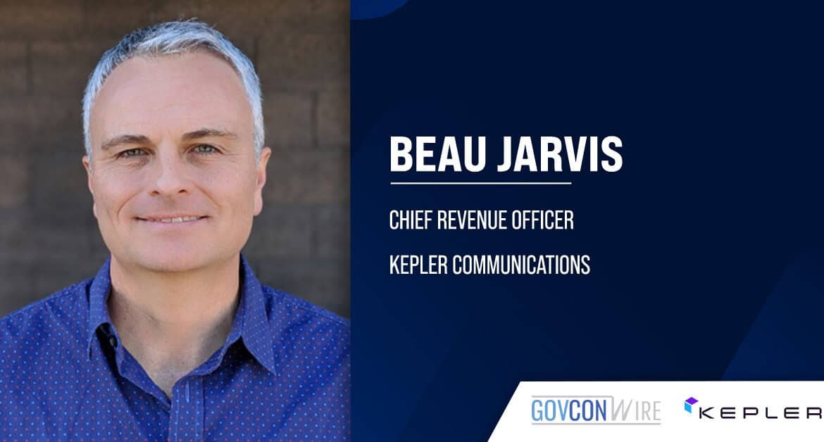 Beau Jarvis. The Kepler Communications CRO will lead the satellite telecommunications provider’s global commercial strategy.