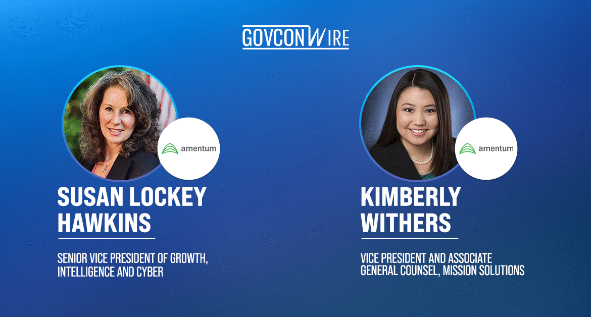 Lockey Hawkins and Withers. Susan Lockey Hawkins and Kimberly Withers were appointed to key executive roles at Amentum.