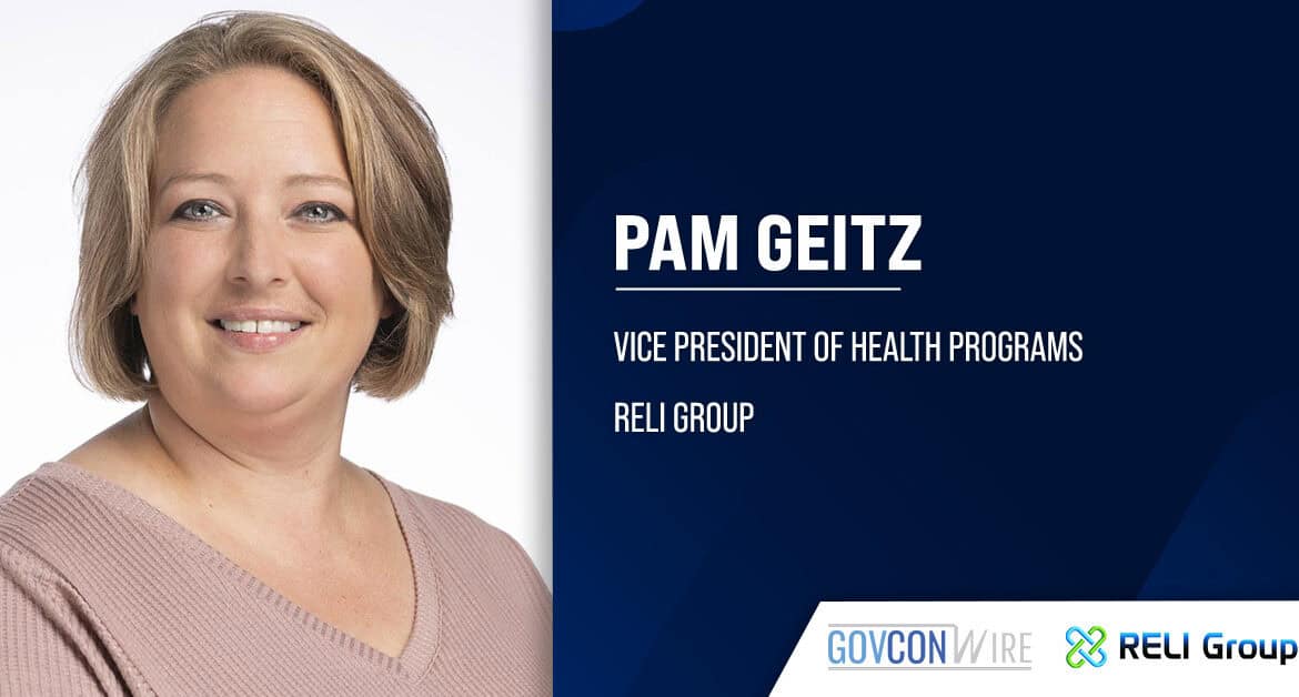 RELI Group VP Pam Geitz. Pam Geitz has been promoted to vice president of health programs at RELI Group.