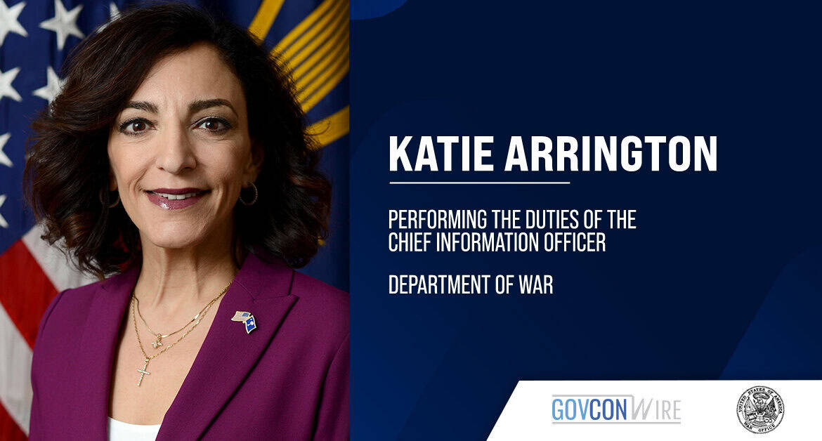 Katie Arrington. The Pentagon’s acting CIO commented on the release of the final CMMC rule.
