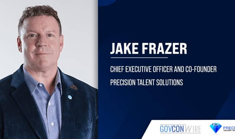Jake Frazer. The PTS CEO hosts The Future of GovCon, a weekly video podcast.