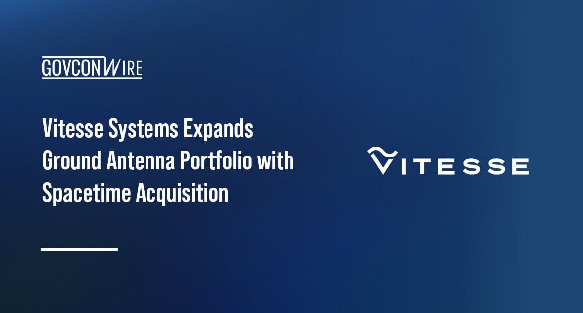Vitesse logo. Vitesse Systems has acquired Spacetime Engineering to expands its ground antenna technology portfolio.