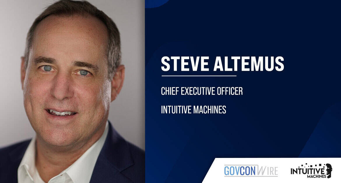 Steve Altemus. The Intuitive Machines CEO commented on the acquisition of KinetX.