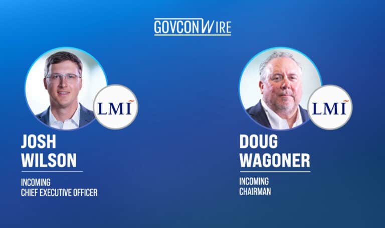 Josh Wilson and Doug Wagoner. The two LMI leaders spoke to GovCon Wire about the upcoming CEO transition.