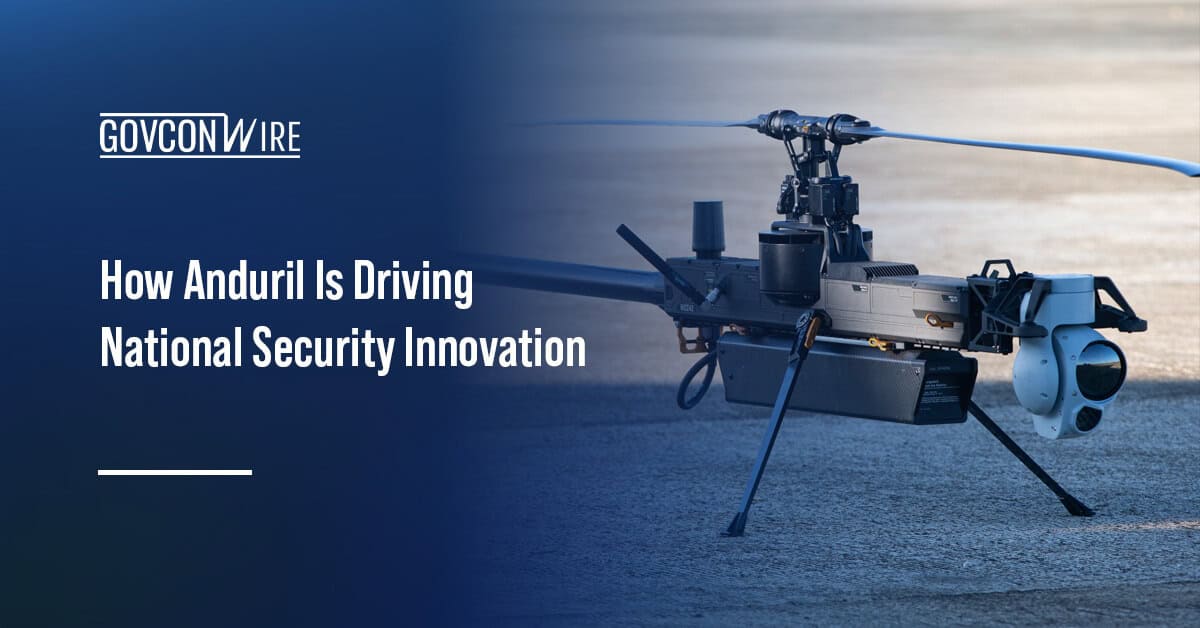 Anduril is the ultimate disruptor in national security technologies, operating more like a tech startup than a defense prime