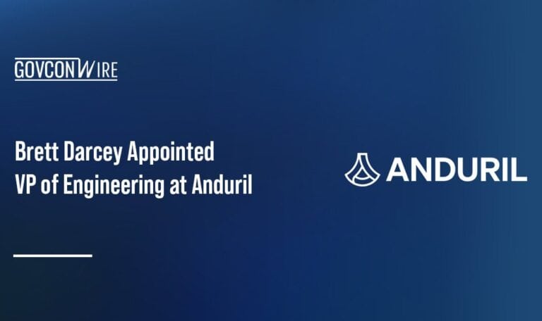 Anduril VP Brett Darcey. Brett Darcey has been appointed vice president of engineering at Anduril Industries.