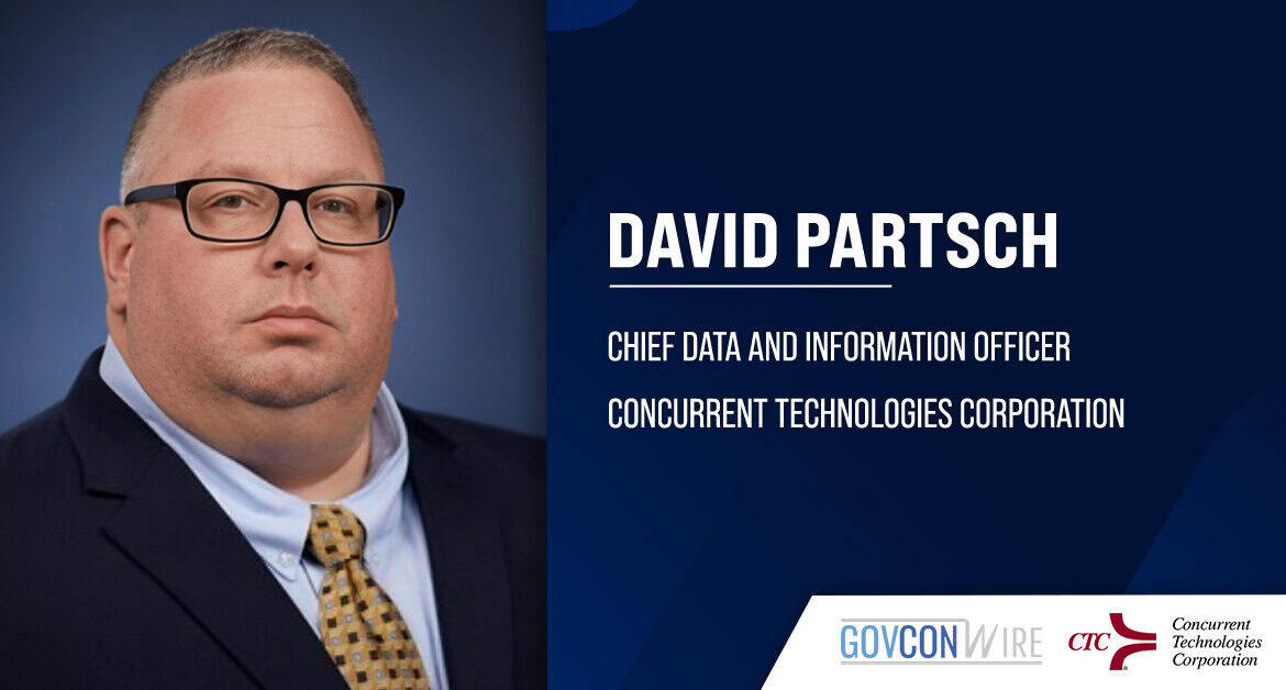 CTC CDIO David Partsch. Concurrent Technologies Corp. has appointed David Partsch as chief data and information officer.