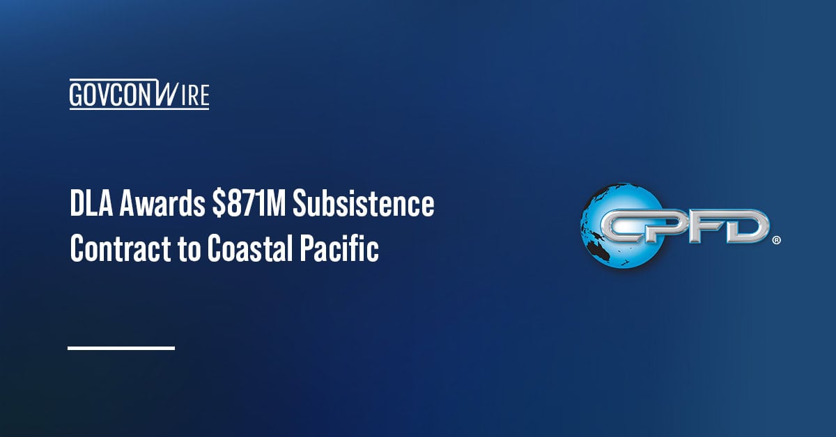 CPFD logo. DLA's Troop Support Subsistence has awarded CPFD a contract to provide support to warfighters in the USINDOPACOM.