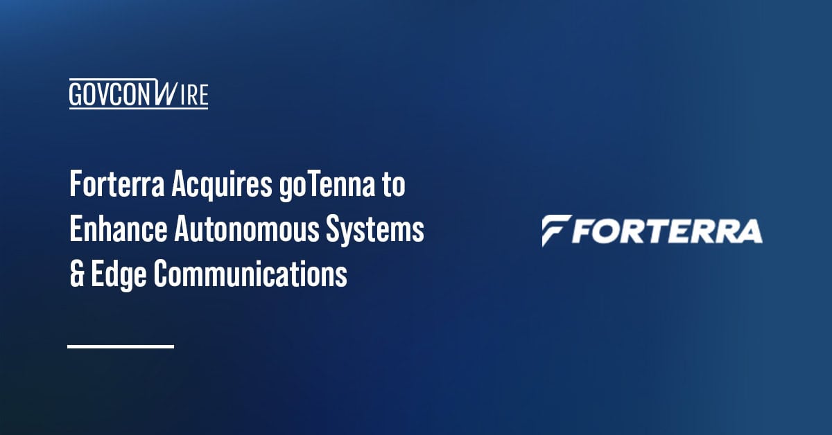 Forterra Acquires goTenna to Enhance Autonomous Systems & Edge Communications