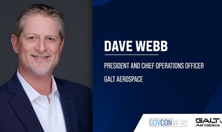 Dave Webb. The GALT Aerospace president and COO commented on a USMC contract to produce SkyTower II ANE systems.