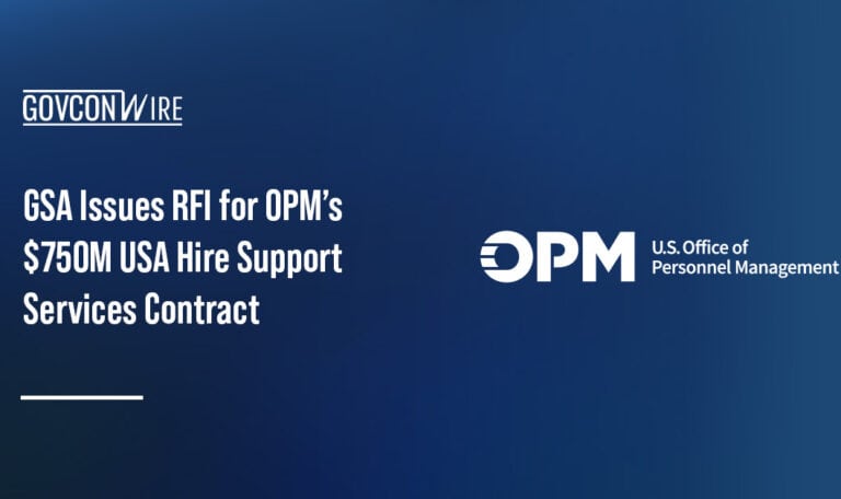 OPM logo. GSA AAS, on behalf of OPM, has started conducting market research on the USA Hire Support Services II contract.