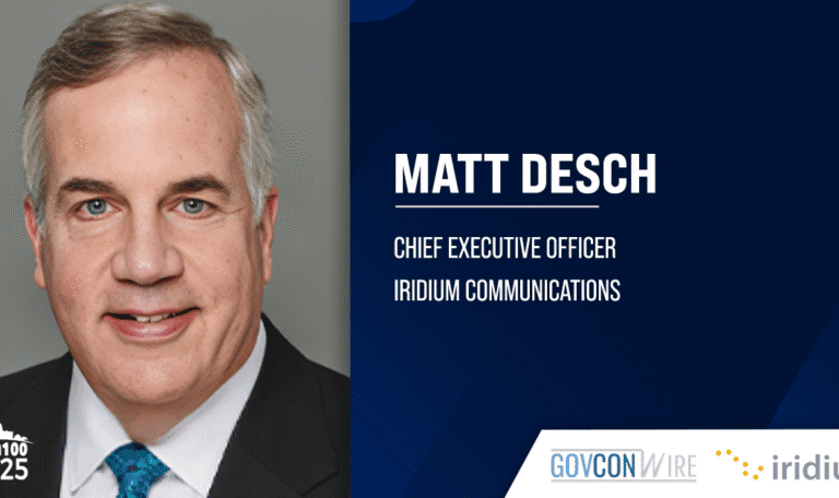 Matt Desch. The Iridium CEO highlighted the Q3 2025 revenue growth and the 5 percent dividend increase.