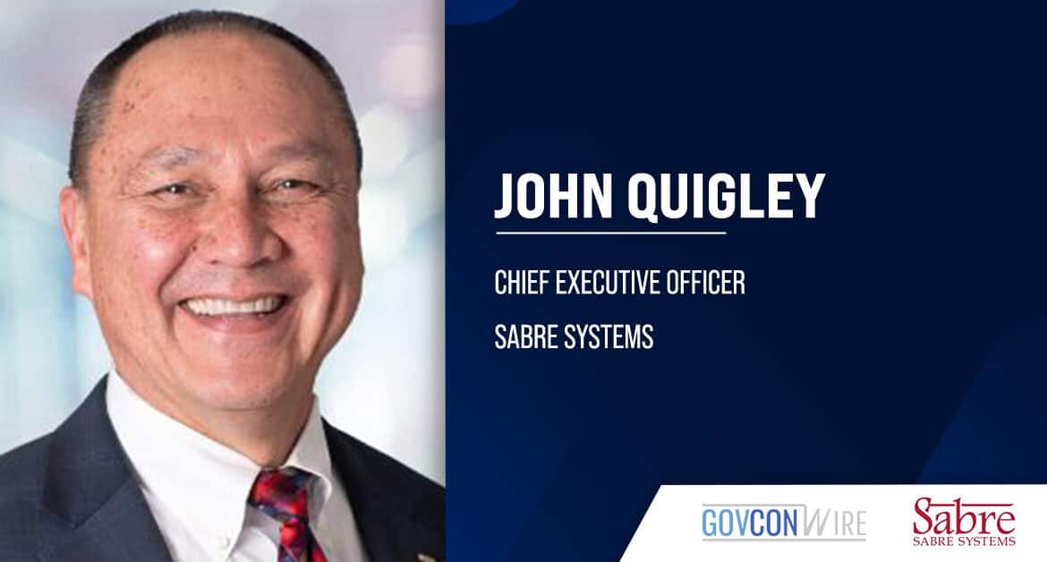 Sabre Systems CEO John Quigley. Former SPA COO John Quigley has been appointed CEO at Sabre Systems.