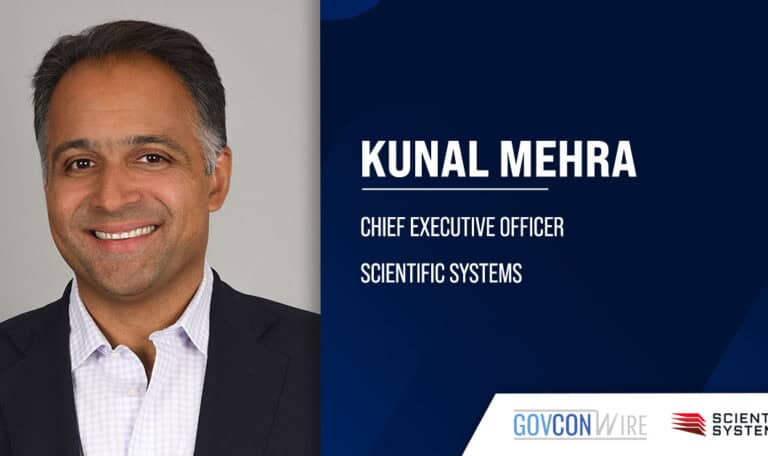 Scientific Systems CEO Kunal Mehra. Kunal Mehra has been selected to succeed his father as CEO of Scientific Systems.