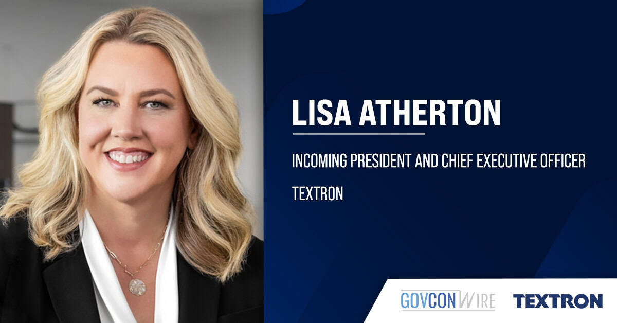 Lisa Atherton to Succeed Scott Donnelly as Textron President, CEO Lisa Atherton. The president and CEO of Bell will assume the role of chief executive of Textron in January.