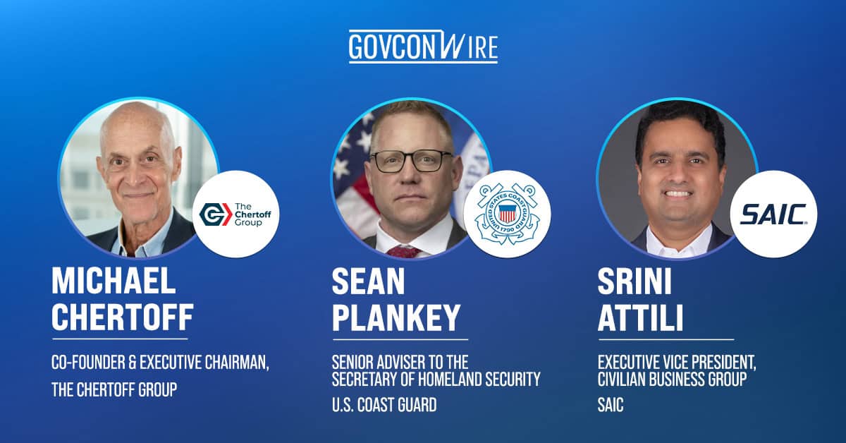 Michael Chertoff, Sean Plankey, Srini Attili Earn Federal Law Enforcement Support Recognition Michael Chertoff, Sean Plankey, Srini Attili Earn Federal Law Enforcement Support Recognition