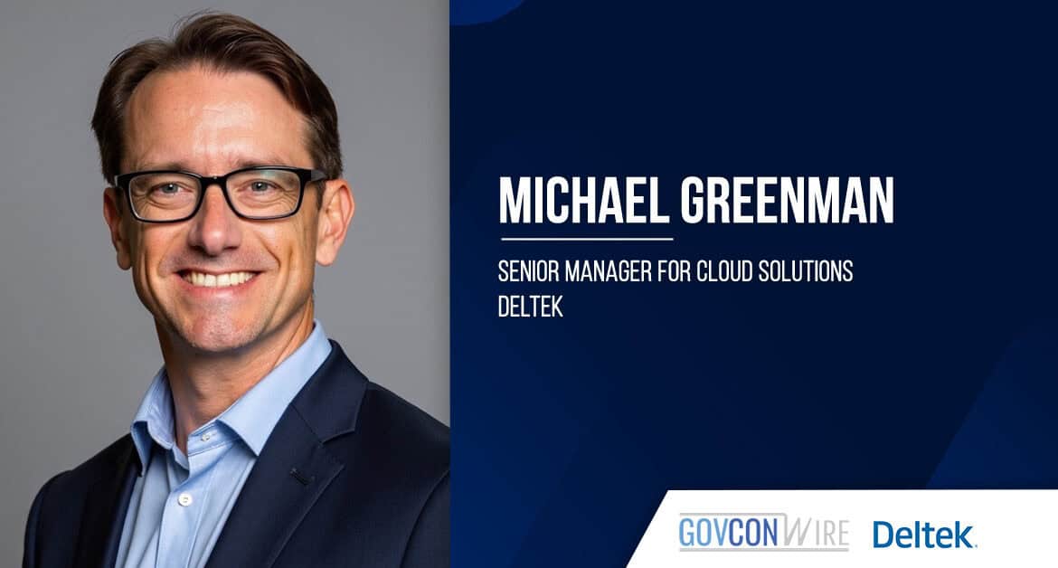 Michael Greenman of Deltek recently hosted a GCW "Opportunity With AI for GovCons" webinar.