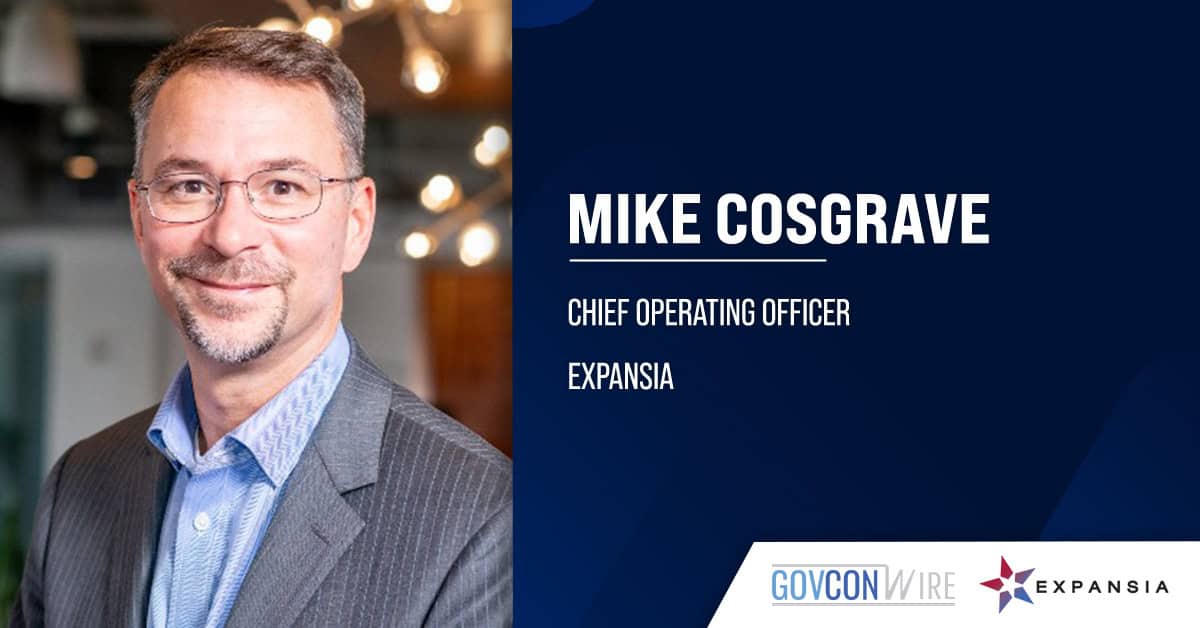 Mike Cosgrave Joins EXPANSIA as Chief Operating Officer