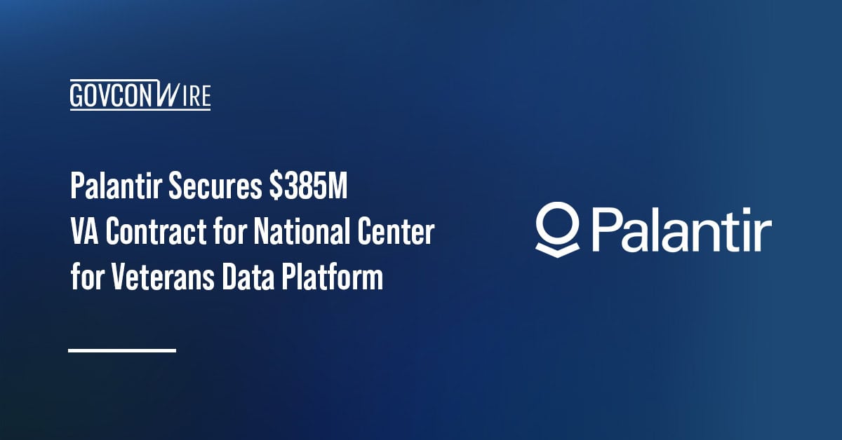 Palantir Secures $385M VA Contract for National Center for Veterans Data Platform