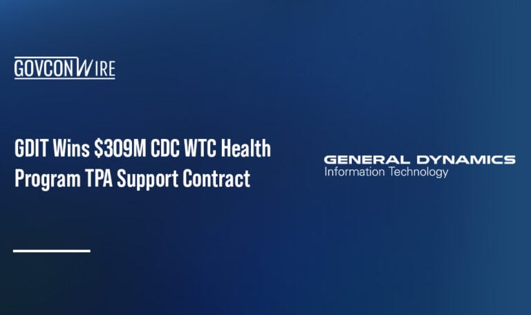 General Dynamics Information Technology logo. GDIT won a CDC contract to serve as TPA for the WTC Health Program.