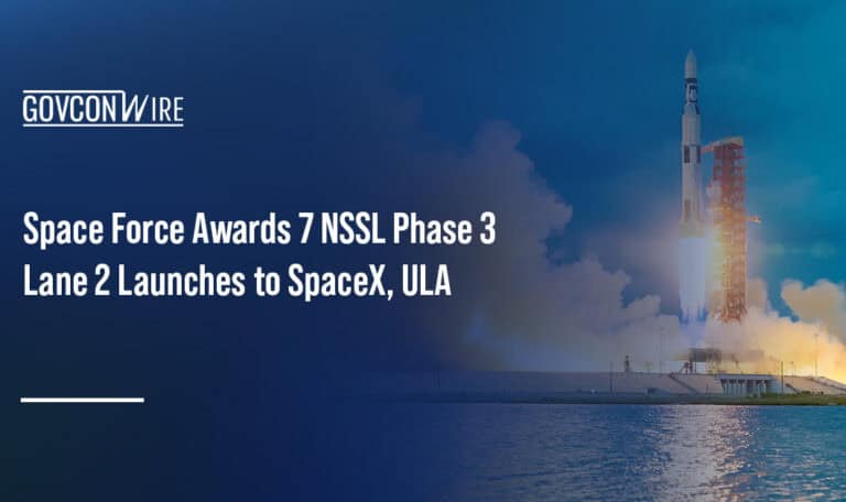 Rocket launch. The Space Force selected SpaceX and ULA for the first seven launches under NSSL Phase 3 Lane 2 contracts.