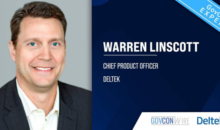 Warren Linscott. Deltek's chief product officer talks about what govcons need to do with the rollout of the DOD CMMC.